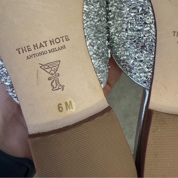 NWT Antonio Melani x The Nat Note Estrella Textured Ornamented Bow Dress Mules - Picture 14 of 14